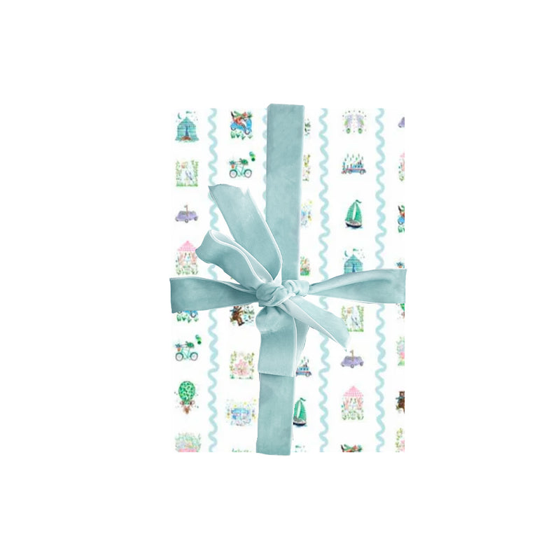 Animal Whimsy Wrapping Paper