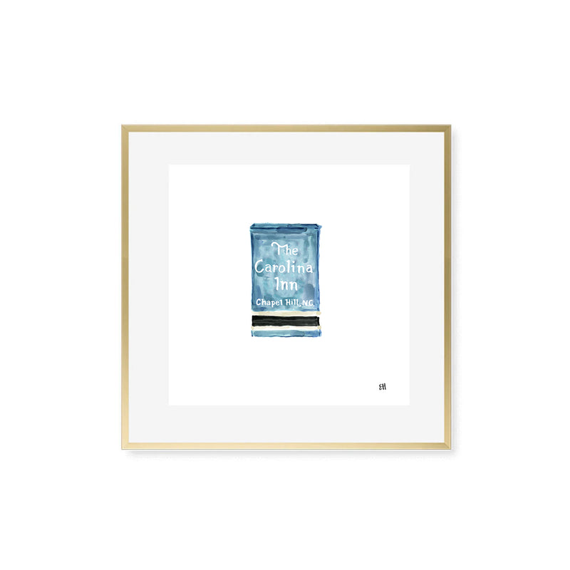 Carolina Inn Matchbook Fine Art Print