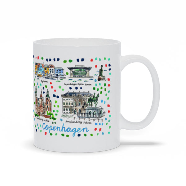 Copenhagen Map Mug