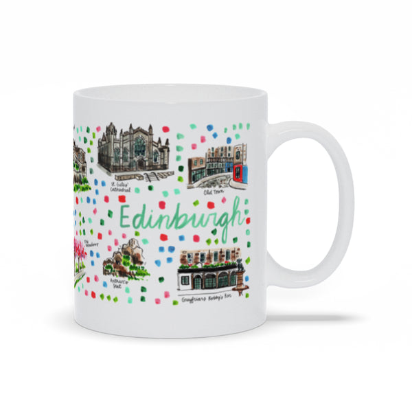 Edinburgh Map Mug