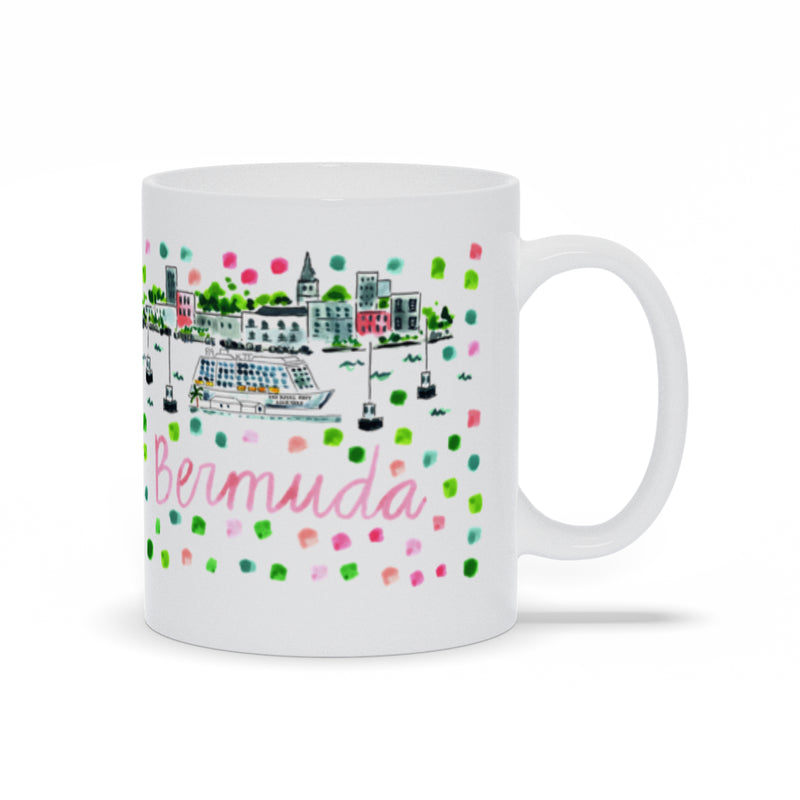 Bermuda Map Mug