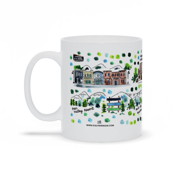 Park City, UT Map Mug