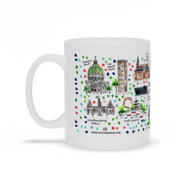 Copenhagen Map Mug