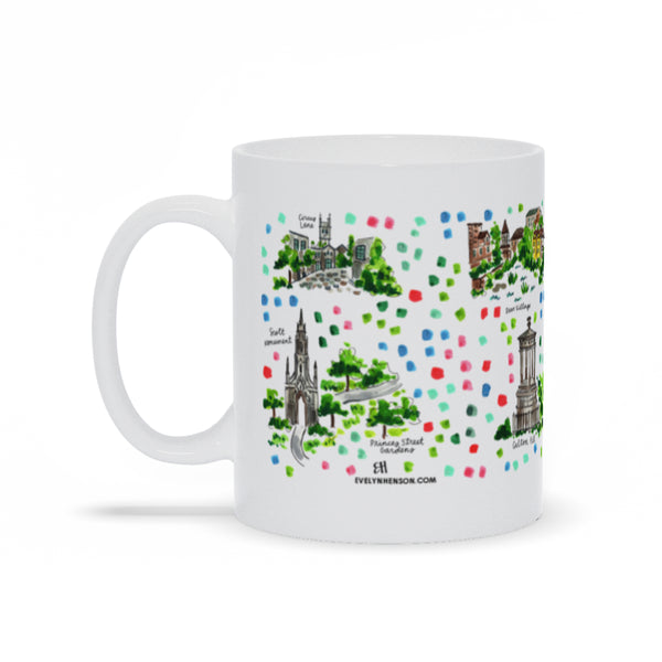 Edinburgh Map Mug