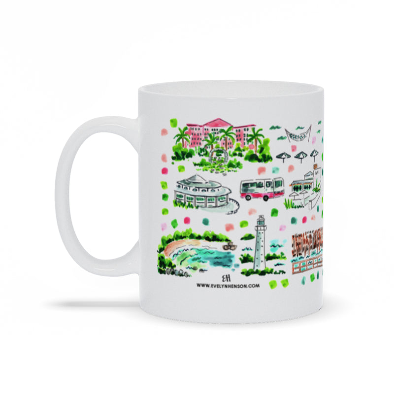 Bermuda Map Mug