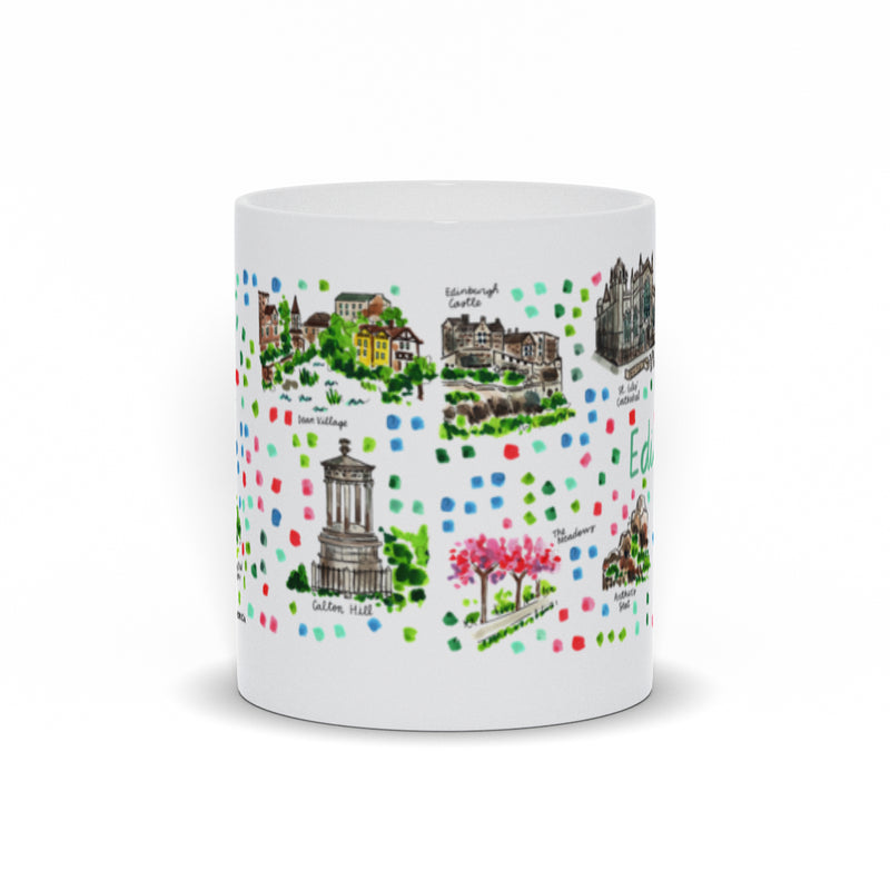 Edinburgh Map Mug