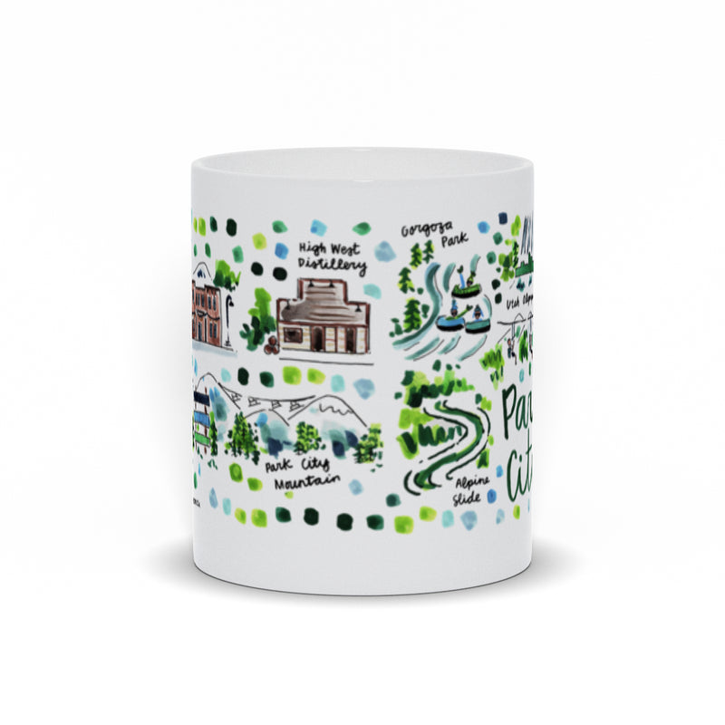 Park City, UT Map Mug