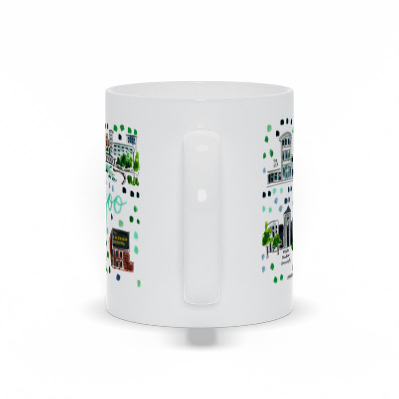Kalamazoo, MI Map Mug