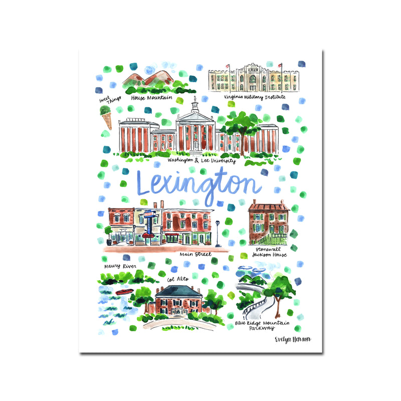 "Lexington, VA" Fine Art Print