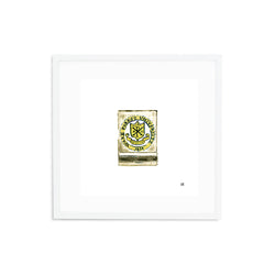 Wake Forest Matchbook Fine Art Print
