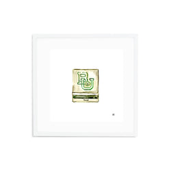 Baylor Matchbook Fine Art Print