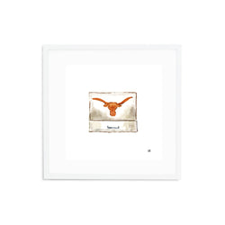 University of Texas Matchbook Fine Art Print