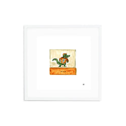 University of Florida Matchbook Fine Art Print
