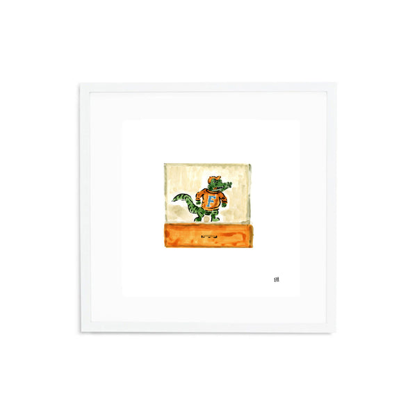 University of Florida Matchbook Fine Art Print