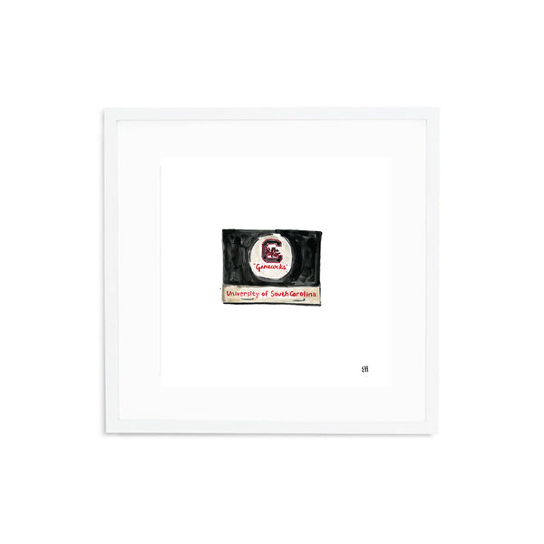 South Carolina Gamecocks Matchbook Fine Art Print