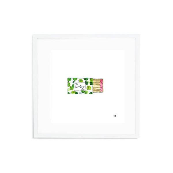 Colony Palm Beach Matchbox Fine Art Print