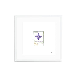 Furman Matchbook Fine Art Print