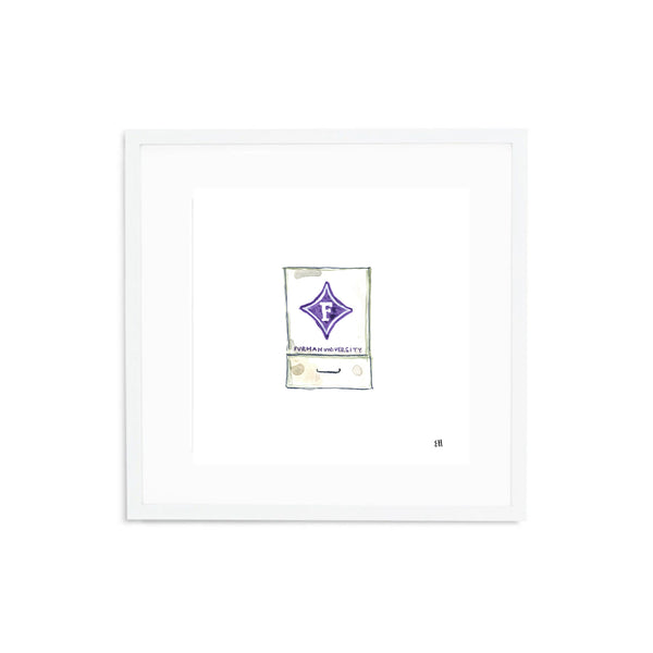 Furman Matchbook Fine Art Print