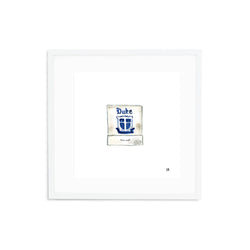 Duke Matchbook Fine Art Print