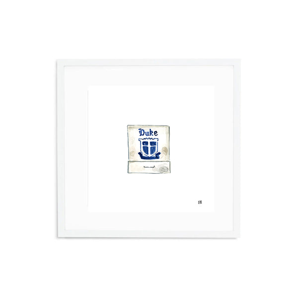 Duke Matchbook Fine Art Print