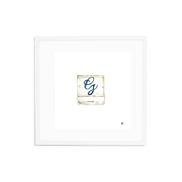Greenbrier Matchbook Fine Art Print