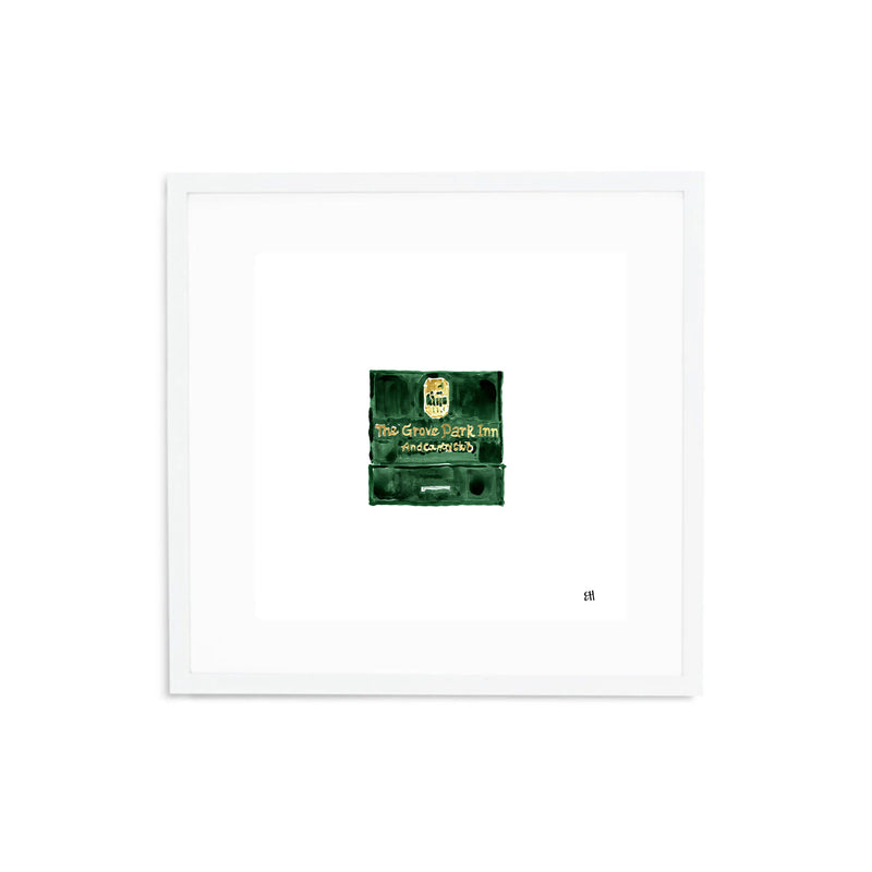 Grove Park Inn Matchbook Fine Art Print