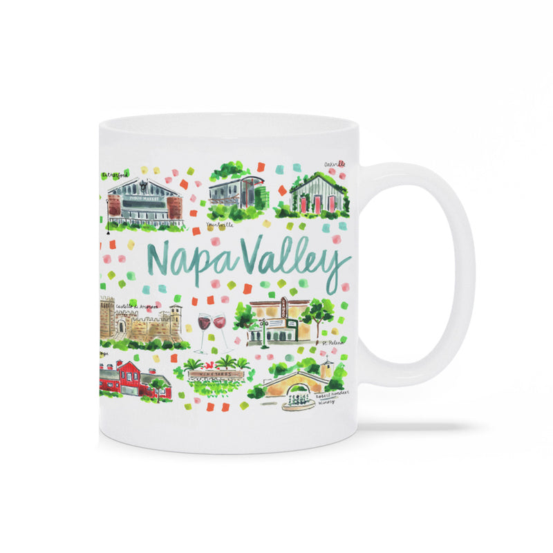Napa Valley Map Mug