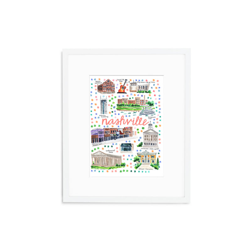 "Nashville, TN" Fine Art Print