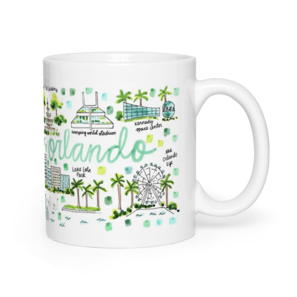 Orlando, FL Map Mug