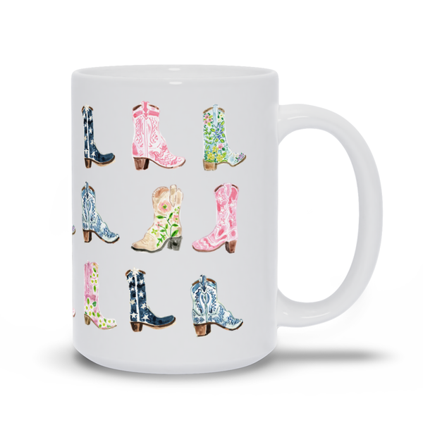 Cowgirl Boots Mug