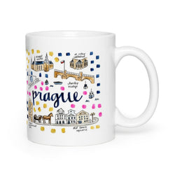 Prague Map Mug