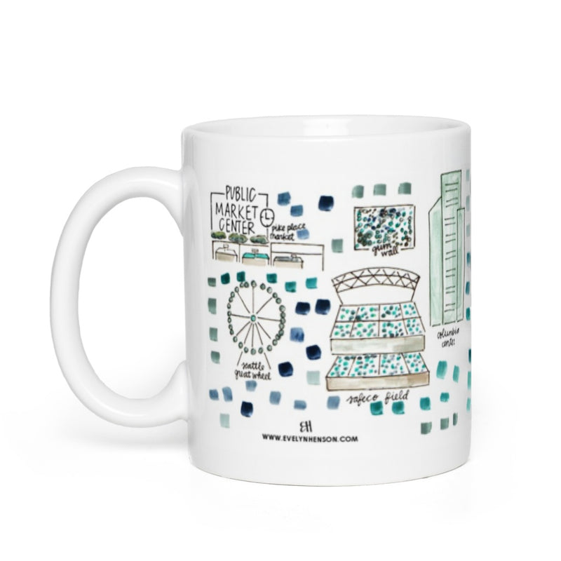 Milwaukee, WI Map Mug – Evelyn Henson