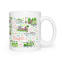 Naples, FL Map Mug