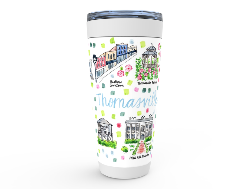 Thomasville, GA Map Tumbler