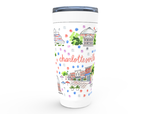 Charlottesville, VA Map Tumbler