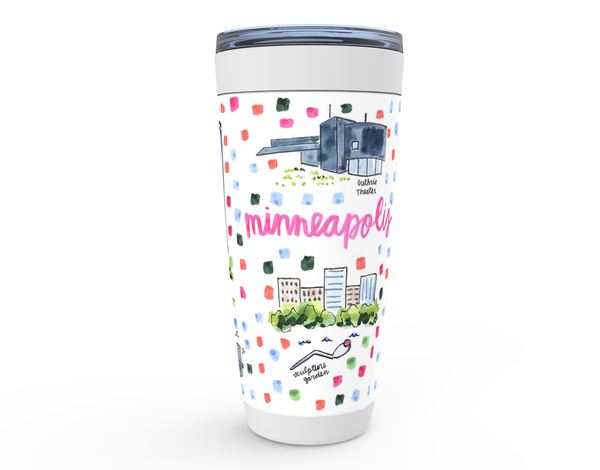 Minneapolis, MN Map Tumbler