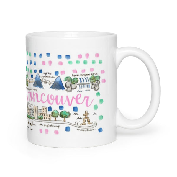 Vancouver Map Mug