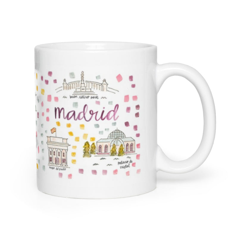 Madrid Map Mug