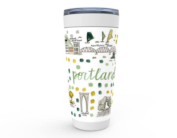 Portland, OR Map Tumbler