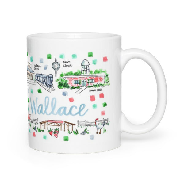 Wallace, NC Map Mug