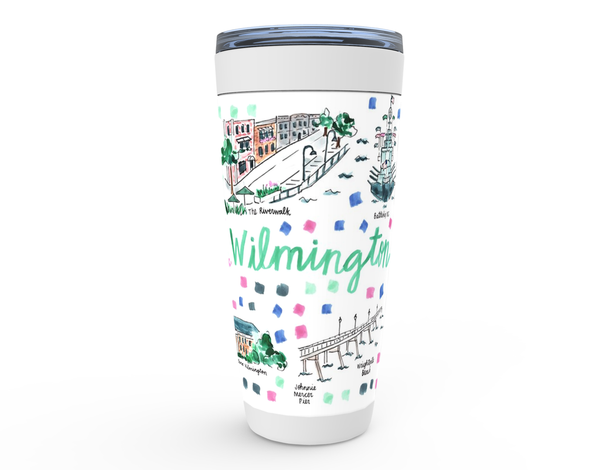 Wilmington, NC Map Tumbler