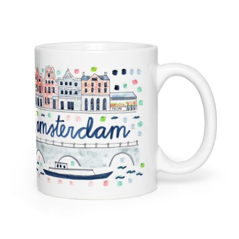 Amsterdam Map Mug