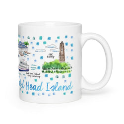 Bald Head Island, NC Map Mug