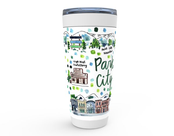 Park City, UT Map Tumbler