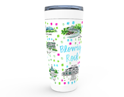 Blowing Rock, NC Map Tumbler