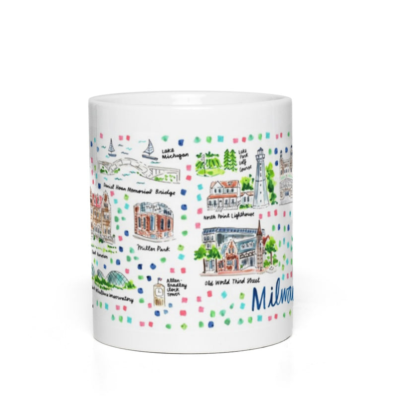 Milwaukee, WI Map Mug – Evelyn Henson