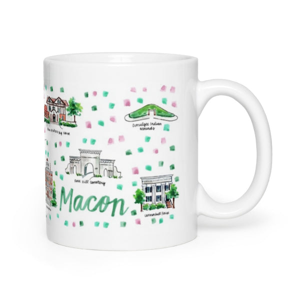 Macon Map Mug