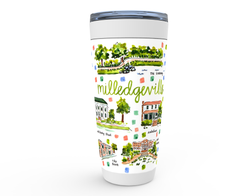 Milledgeville, GA Map Tumbler