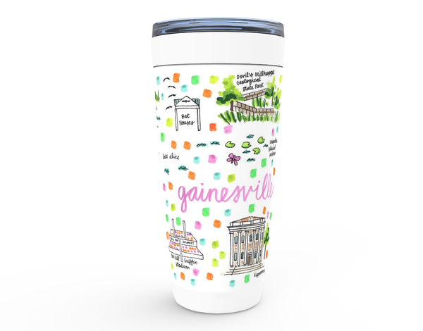 Gainesville, FL Map Tumbler