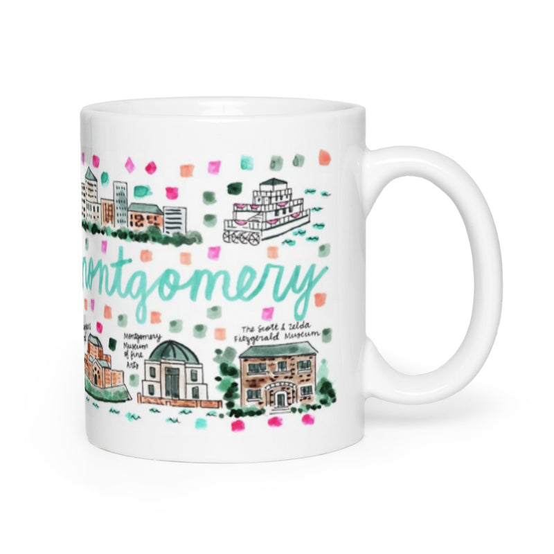 Montgomery, AL Map Mug